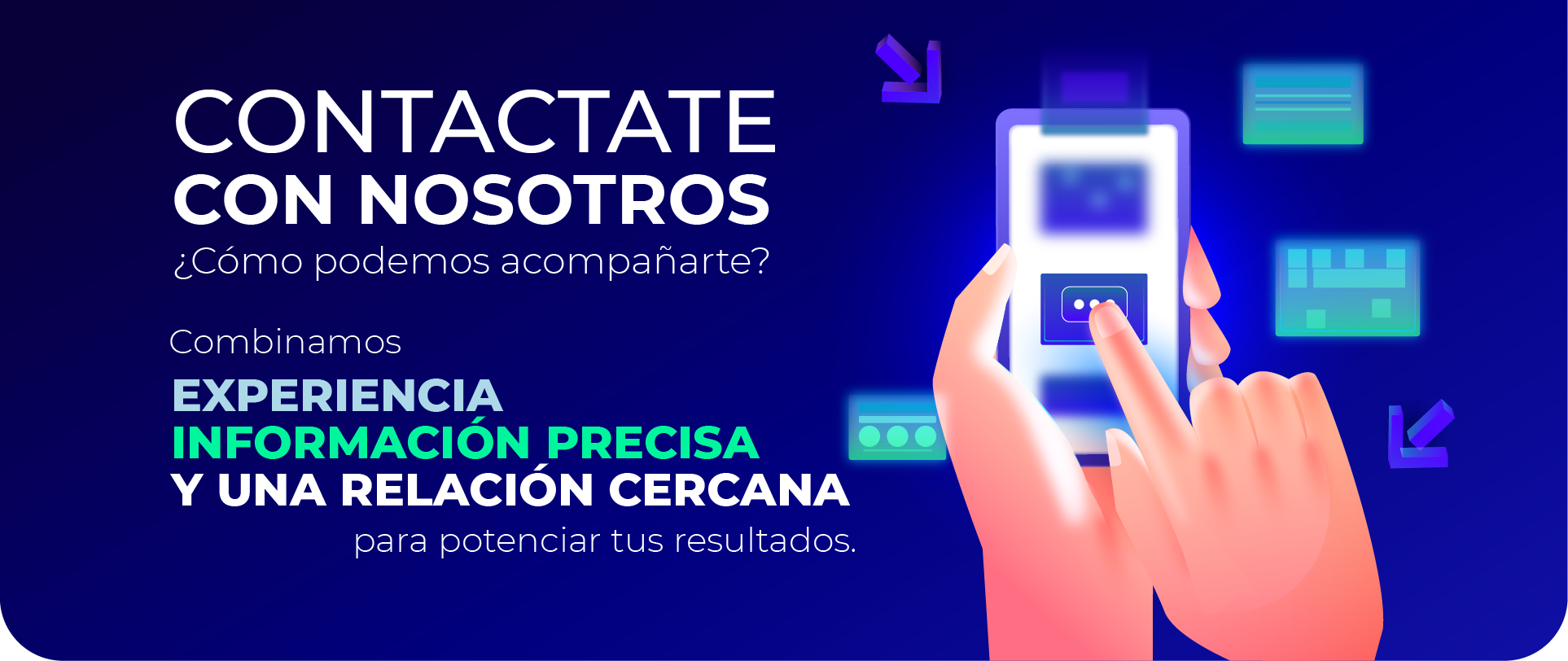 Contáctate con nosotros